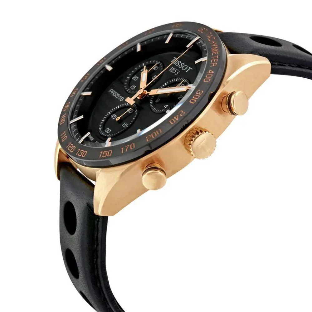 Tissot Men's Gold PRS 516 Watch T100.417.36.051.00